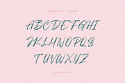Golden Hours - Cool Brush Font, a Script Font by Nirmana Visual (Thumbnail 4 of 9)