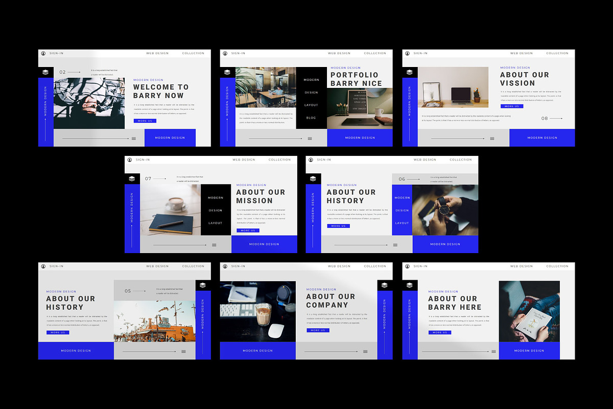 BARRY Powerpoint Template, a Presentation Template by Yo Slide