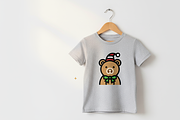 Christmas Teddy Bear Icon, a Branding & Logo Template by Vectorium Studio (Thumbnail 2 of 2)