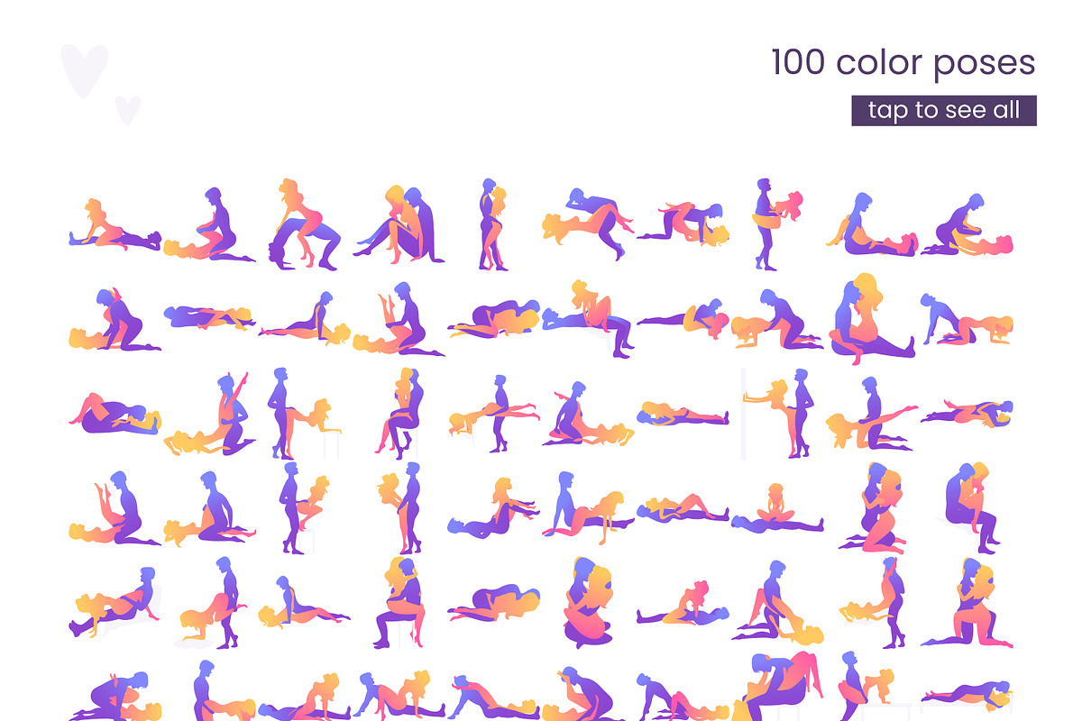100 Kamasutra poses, a Person Illustration by Frizenasya (Photo 2 of 6)