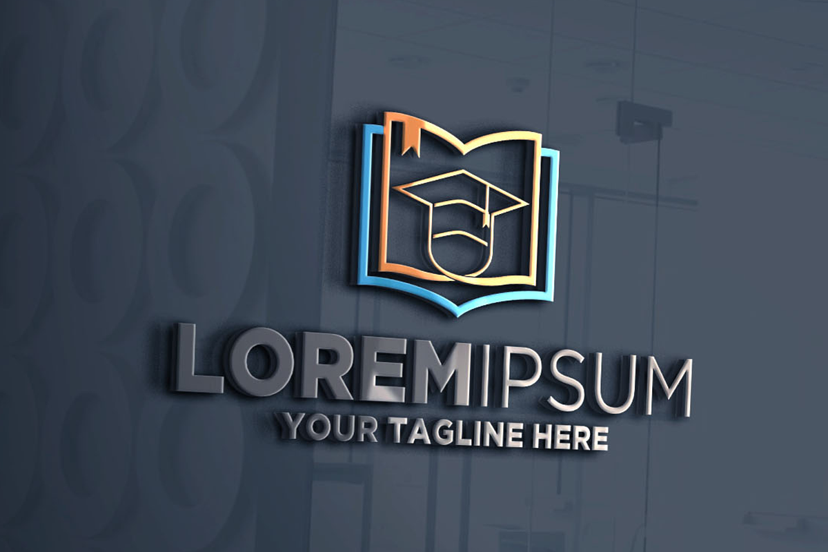 Book Head Graduation, a Branding & Logo Template by REDVY CREATIVE