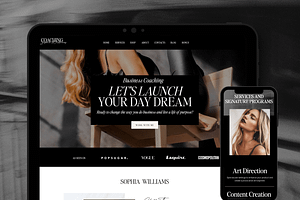 Showit Web Template