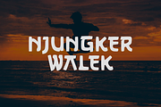 Daaf Ninja, a Serif Font by albert_kalingga (Thumbnail 3 of 4)