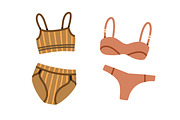 Modern women underwear, lingerie set, an Object Illustration by Good Studio (Thumbnail 10 of 16)