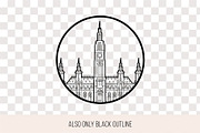 Icons of 30 European cities, a Work Illustration by TheMountBirdStudio (Thumbnail 8 of 9)