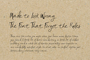 Quick Wrockers - the Ugly Notes, a Handwritten Font by HypeWorksCo (Thumbnail 12 of 19)