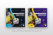 Plumber social media post banner, a Social Media Template by Tahnix Creative (Thumbnail 1 of 3)