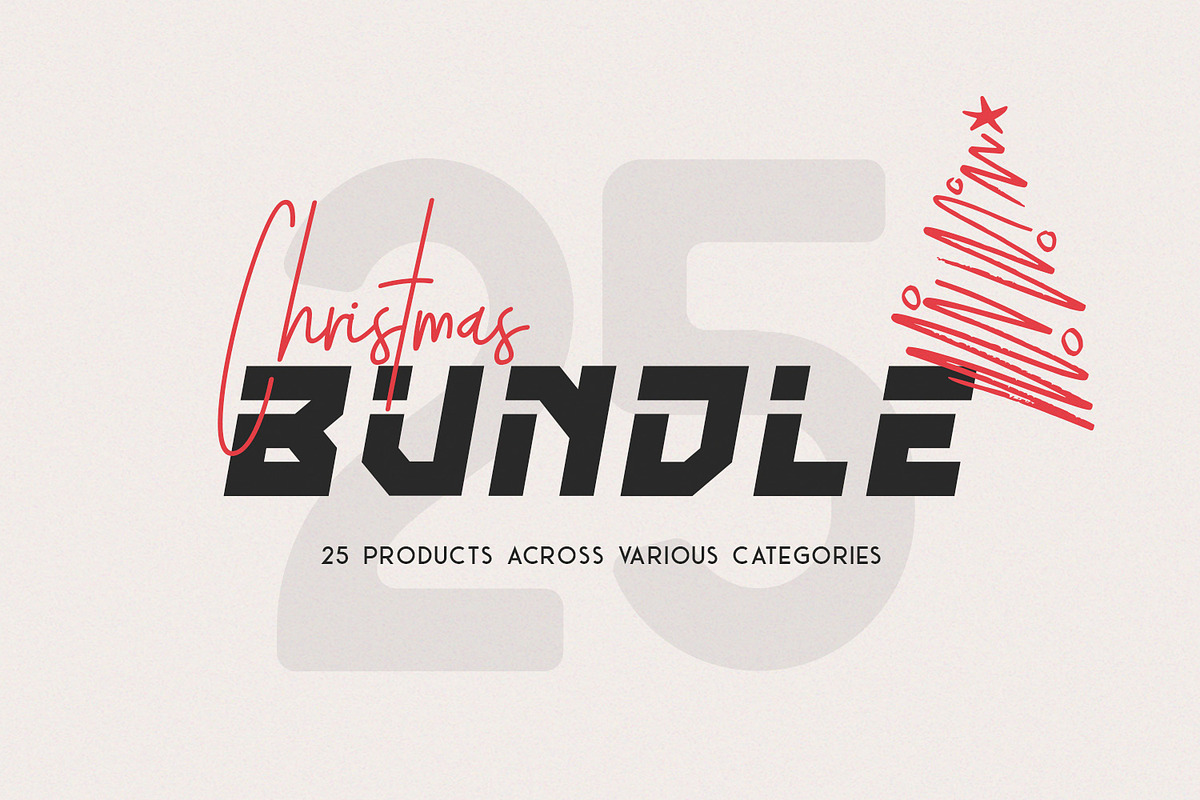 SALE - Christmas Font Bundle