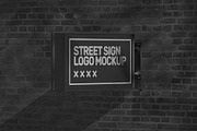 Street Sign Mockup (32 PSD Scenes), an Advertising Mockup by Traint (Thumbnail 38 of 50)