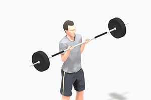 Barbells Worksout Animation Bundle