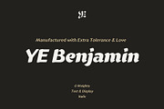 YE Benjamin Font, a Font by Yinon Ezra (Thumbnail 1 of 4)