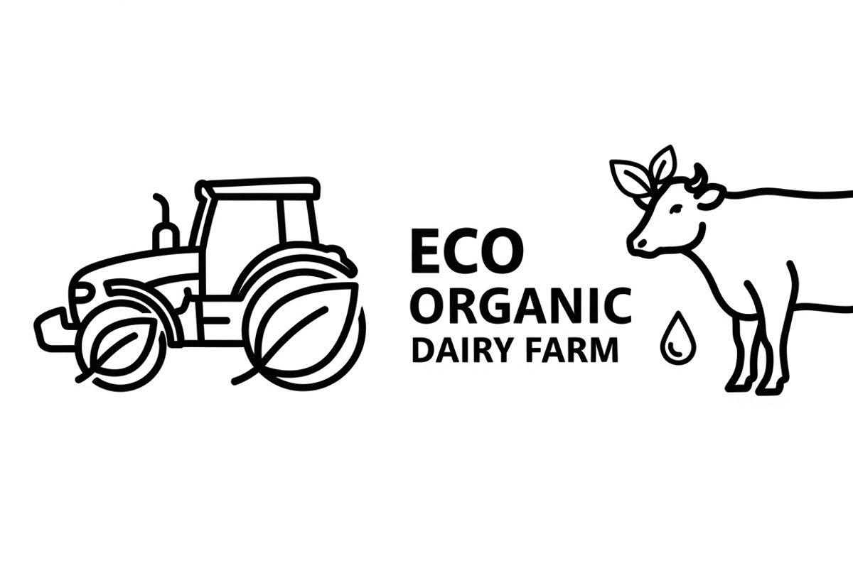 Rustic farm tractor and cow design, an Illustration by Amazin_art (Photo 19 of 30)