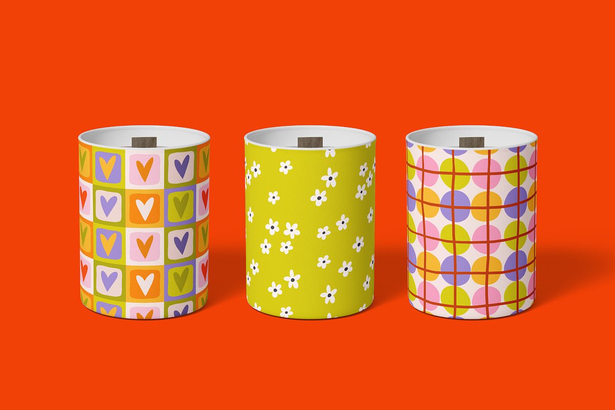 Sweet Love Seamless Patterns, a Pattern Graphic by AnnArt (Photo 3 of 10)
