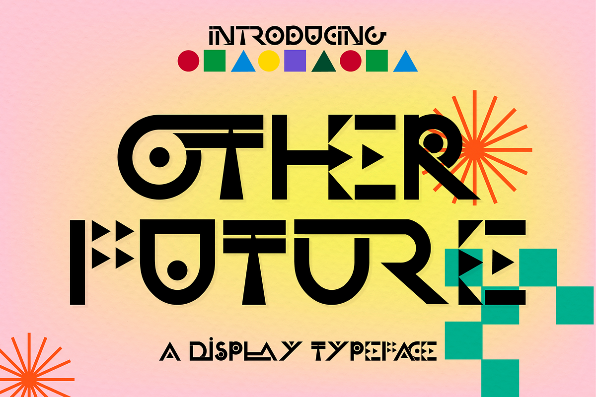 Other Future - Futuristic Font, a Sans Serif Font by 177Studio (Photo 7 of 9)