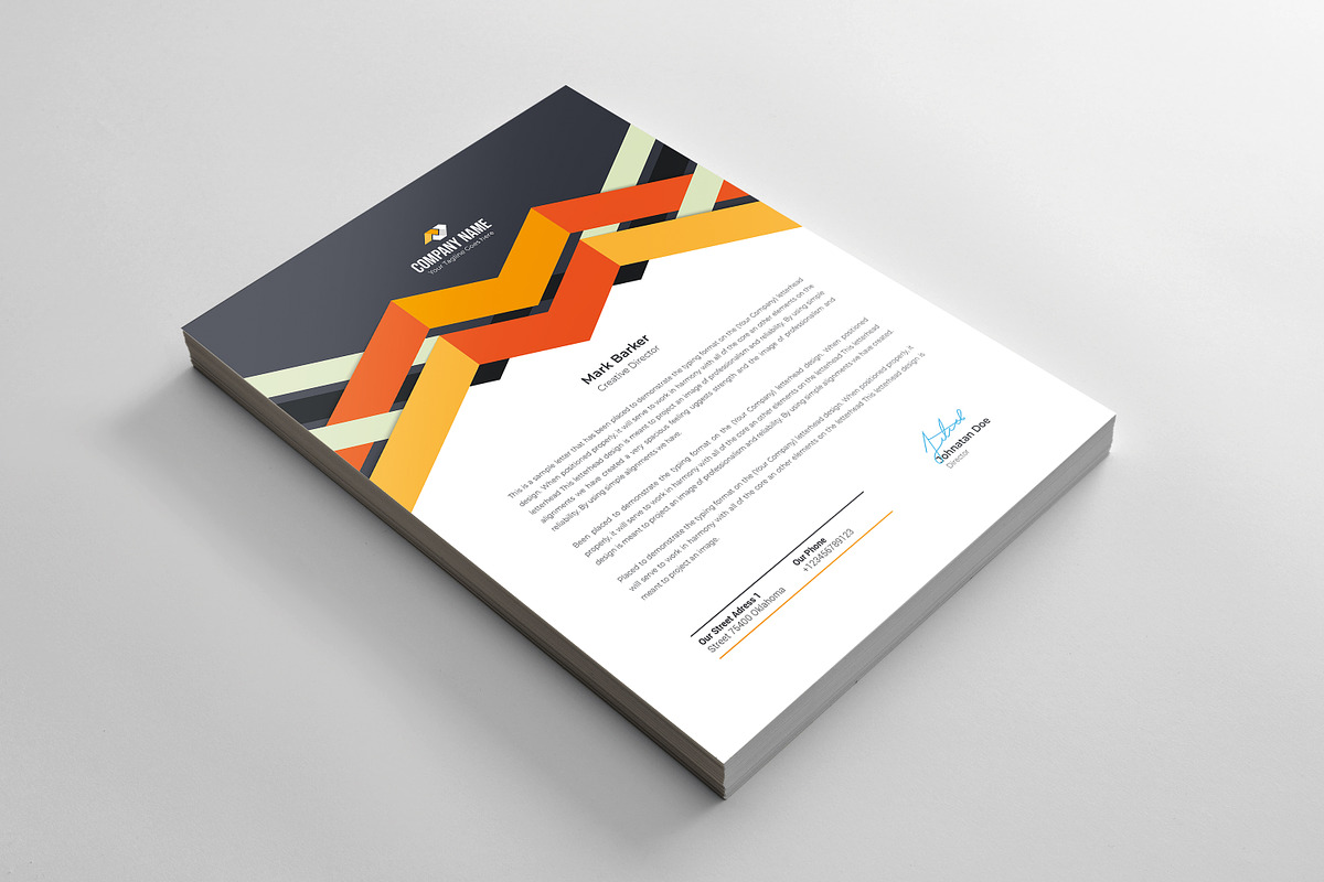 Letterhead, a Stationery Template by Curve Design (Photo 4 of 5)