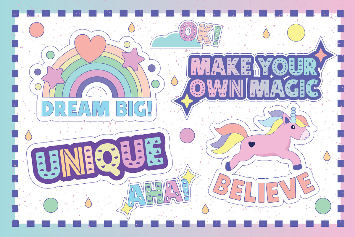 The Unicorn, a Font by caocastudio (Photo 3 of 3)