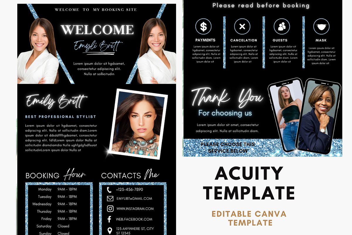 Acuity Scheduling Template, a Templates & Theme by TimCanvaTemplate (Photo 5 of 5)