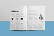 FLORA | Company Profile Template, a Brochure Template by KreateTribe (Thumbnail 4 of 11)