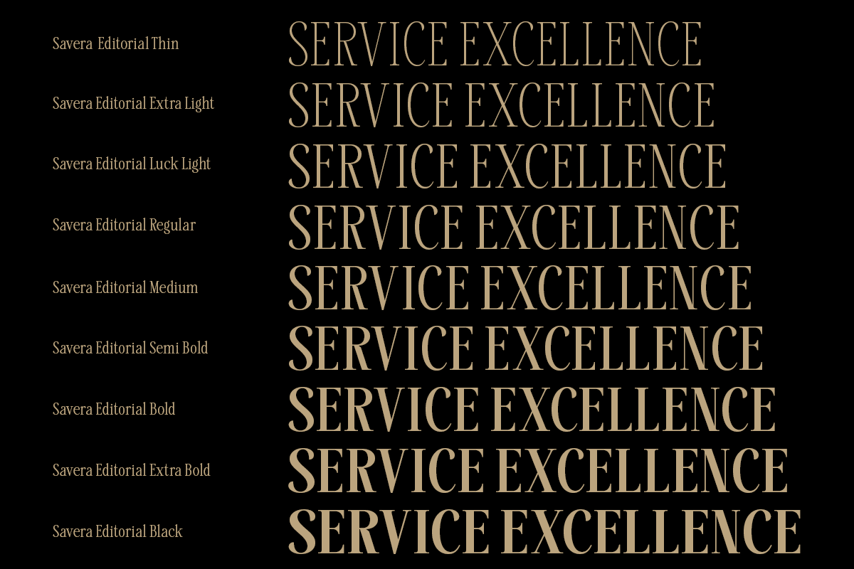 Savera Editorial - Classic Serif, a Serif Font by Say Studio (Photo 7 of 11)