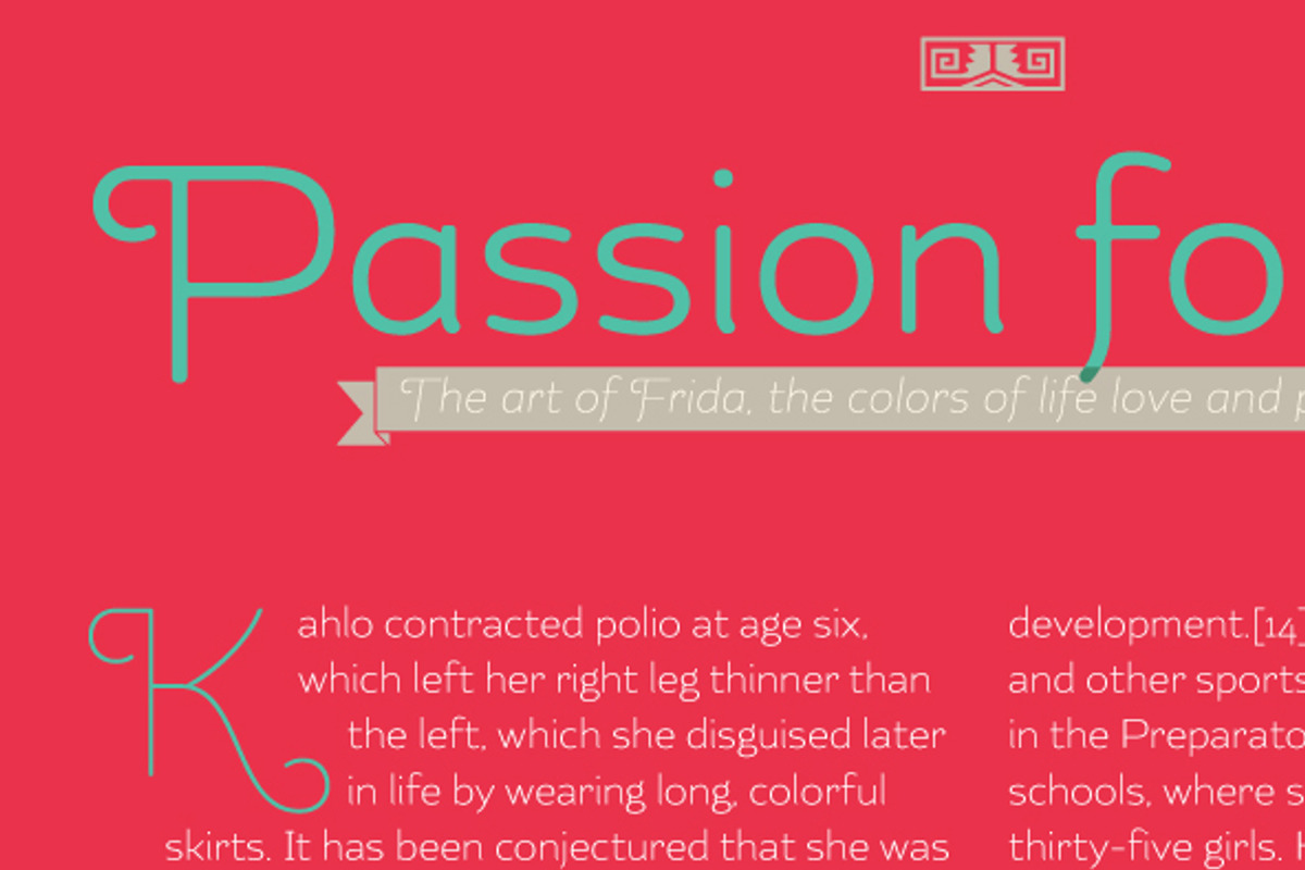 Kahlo Rounded preview 2