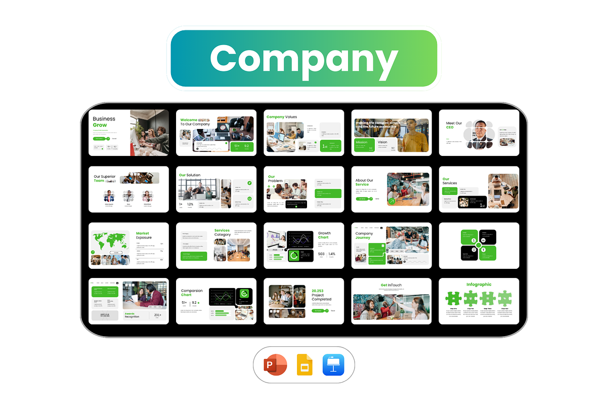 1400+ Presentation Slides Bundle, a Presentation Template by Hammad Arif (Photo 11 of 17)