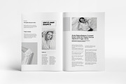 Minimal Portfolio Magazine I Canva, a Brochure Template by PixWork (Thumbnail 5 of 11)