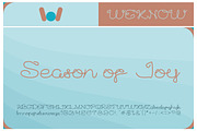art heart font, a Script Font by weknow (Thumbnail 2 of 5)