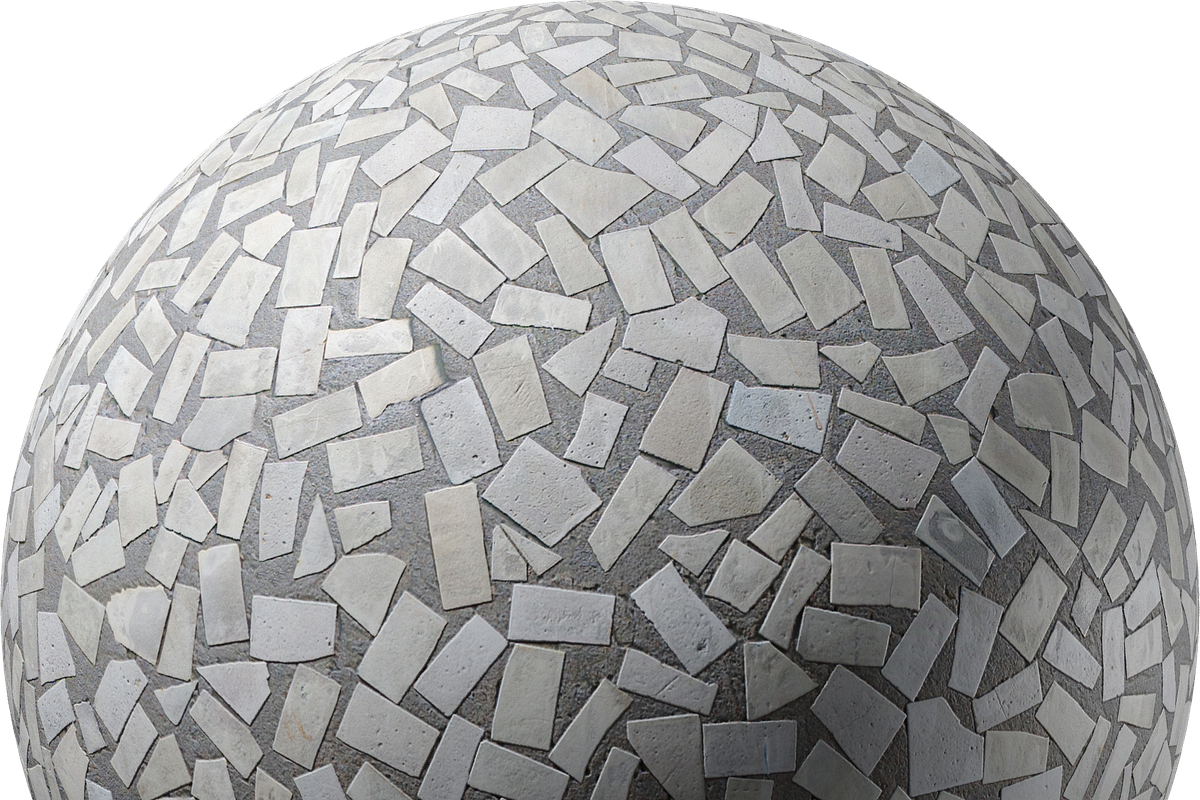 Gray Concrete floor tiles, a Textures & Material 3D Model by Cosmic_Latte_studio (Photo 2 of 2)