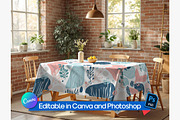 Table setting mockup, an Advertising Mockup by Rami's Mockups (Thumbnail 1 of 3)