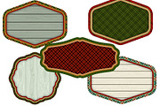 Vintage Christmas Frames and Borders, an Object Graphic by Skritch Studio (Thumbnail 3 of 4)