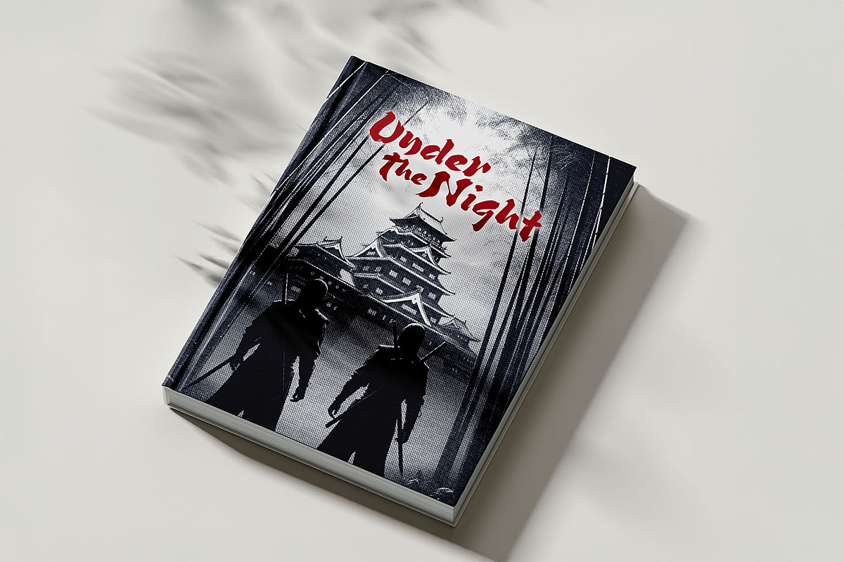 Ninja Kage - Japan Brush Style Font, a Font by tkzgraphic (Photo 5 of 10)