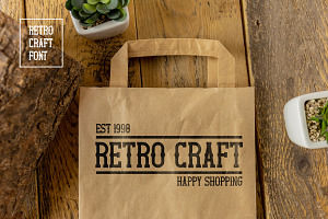 Retro Craft - Vintage Slab Serif