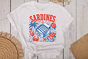 Retro Coastal Sublimation Design, a Seasonal Illustration by DreamPrint404 (Thumbnail 4 of 6)