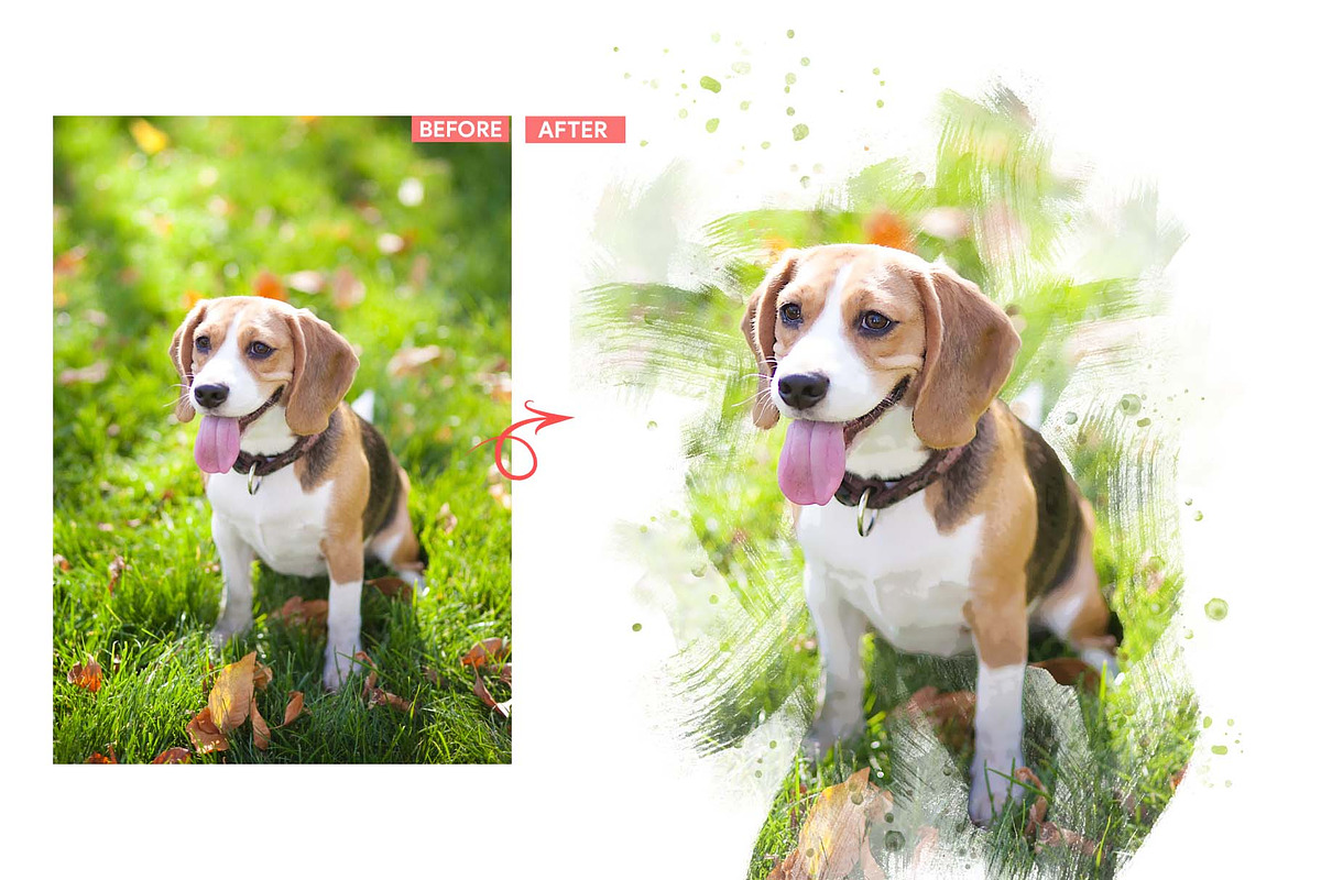 Brush Painting Photoshop Action, an Action Add-On by MRI STUDIO (Photo 3 of 7)
