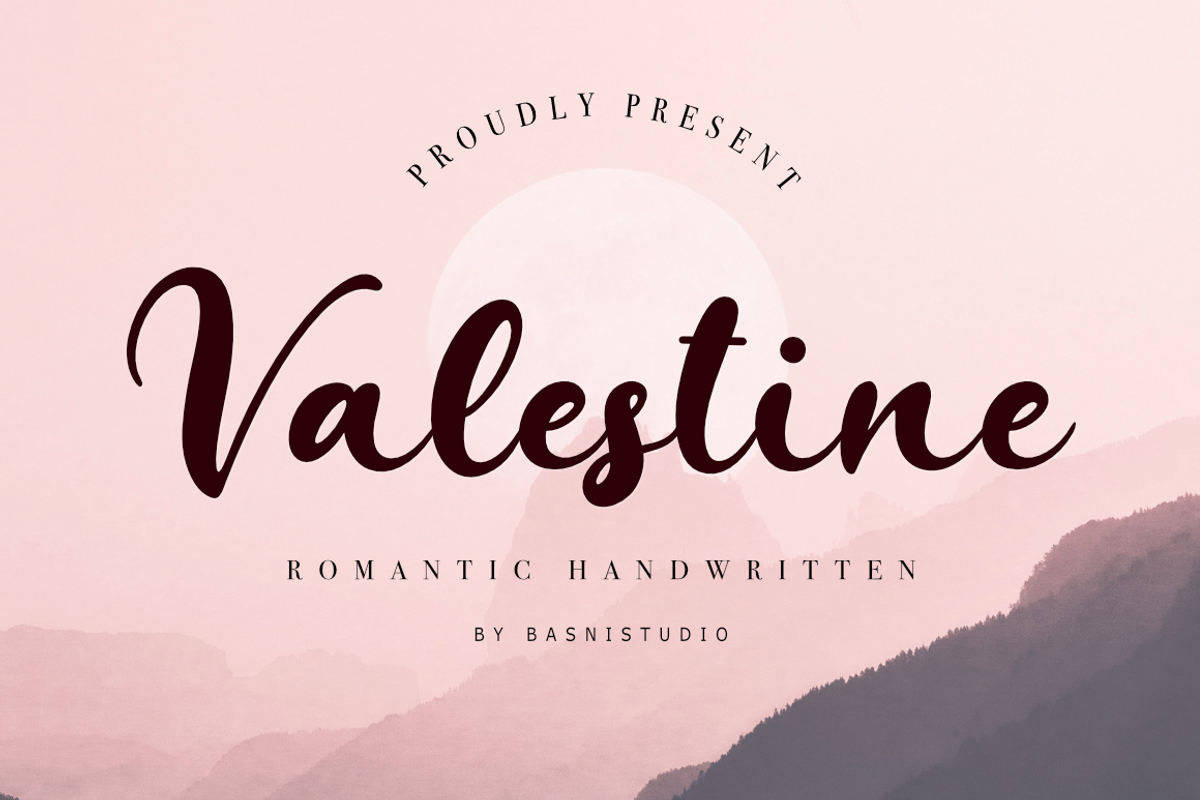 Romantic Handwriting Bundle, a Handwritten Font by Basnistudio (Photo 16 of 25)