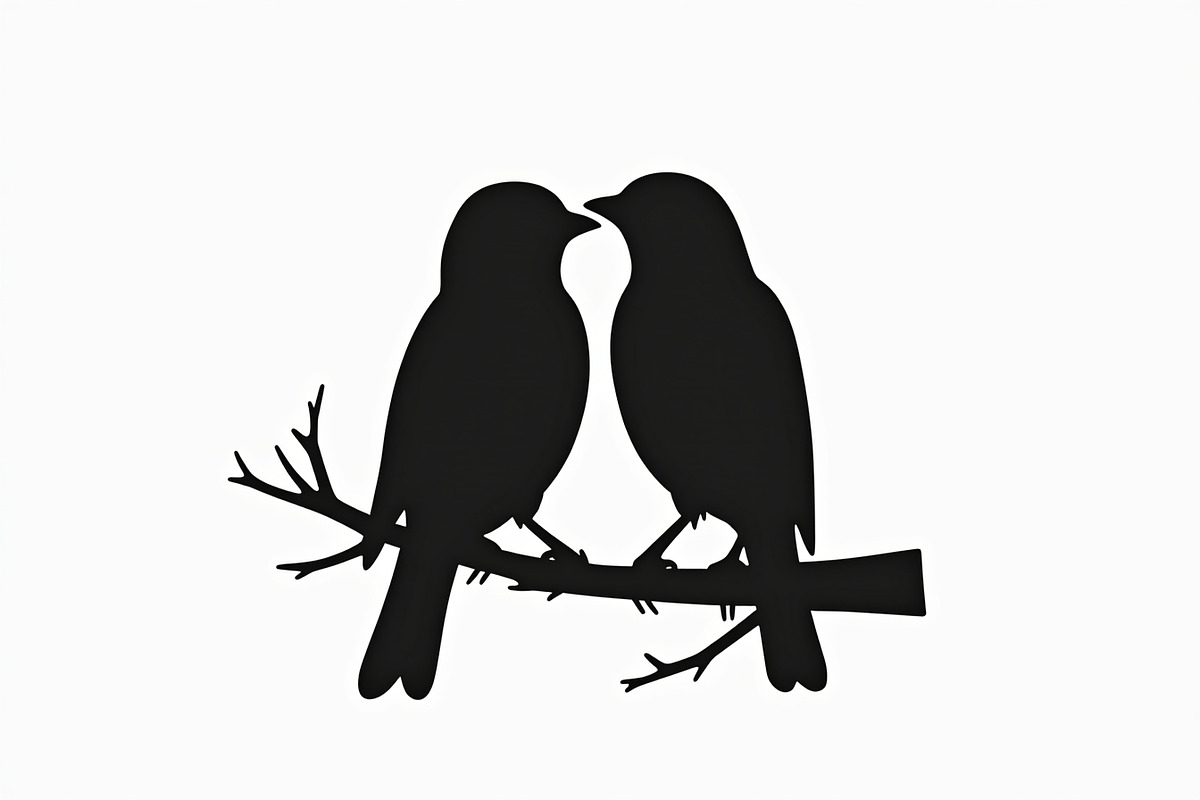 Bird Silhouette design bundle, an Illustration by Designs_River (Photo 11 of 13)