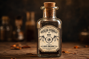 Halloween Vintage Potion Label PNG, a Seasonal Illustration by Canvas Craft (Thumbnail 3 of 5)