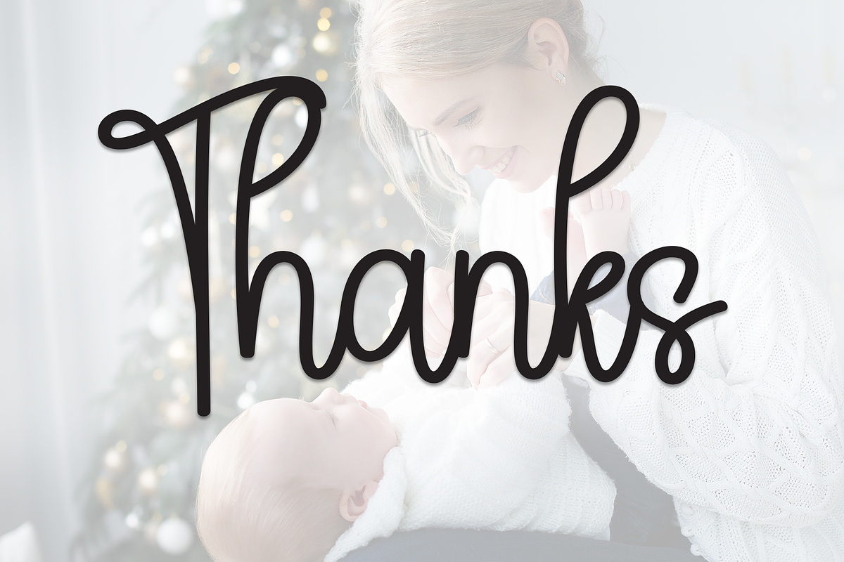 Mama | Script Font, a Handwritten Font by Scratchones (Photo 9 of 9)