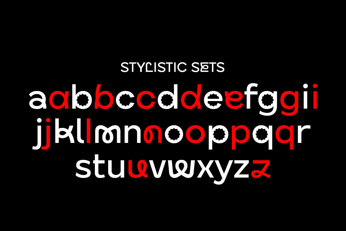 Become Display Font Family, a Sans Serif Font by Ryul Davidson (Photo 9 of 24)