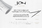 JON ARCHITECT SCRIPT FONT, a Script Font by MLT DESIGN LAB (Thumbnail 6 of 6)