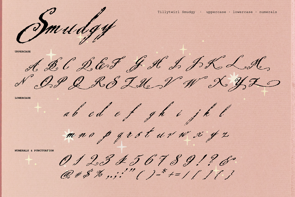 Tillytwirl - Whimsy Hand drawn Font, a Script Font by Lilithcollageart (Photo 16 of 20)