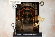 The Bone Circus Backdrops, a Background Graphic by ThatsDesignArt (Thumbnail 7 of 13)