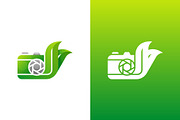 Gradient Modern Nature Leaf Camera, a Branding & Logo Template by Artnivora.Std (Thumbnail 3 of 3)