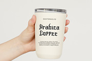 Rhoevad - Modern Blackletter Font, a Blackletter Font by Dhabee (Thumbnail 3 of 14)