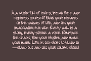 Zaplow Graffiti Hand-Drawn Font, a Handwritten Font by BeadyLab (Thumbnail 3 of 8)