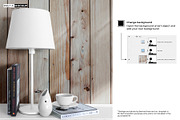 Lamp Vase Teacup Mockup, a Cups & Container Mockup by Pret-a-Mockup (Thumbnail 3 of 9)