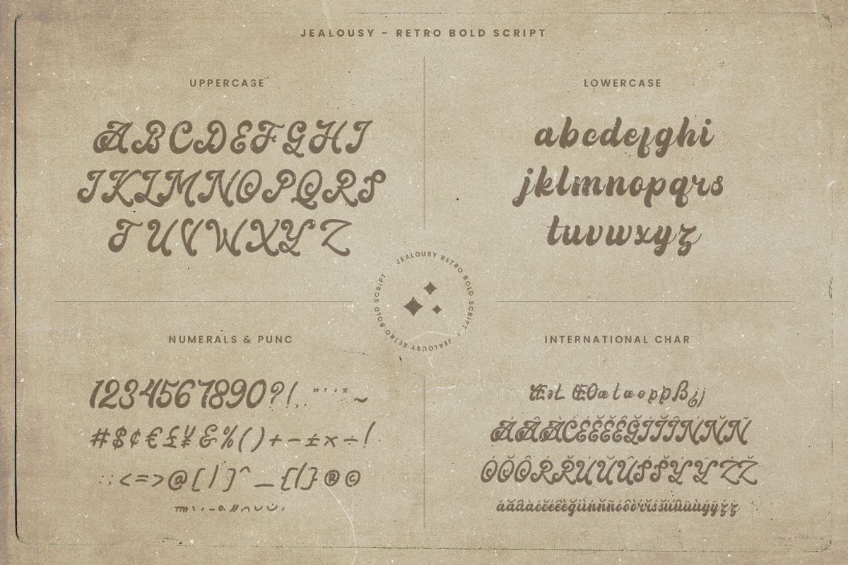Jealousy Retro Bold Script, a Script Font by Creatype Studio (Photo 8 of 9)