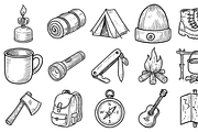 Camping Gear Collection, an Object Graphic by nikagraphic (Thumbnail 2 of 3)