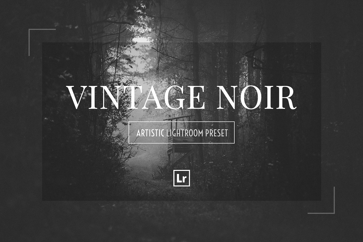 VINTAGE NOIR Lightroom Preset, a Preset Add-On by Mark Borbely (Photo 1 of 9)