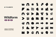 Wildform: Hand-Cut Abstract Shapes, an Object Graphic by pixelbuddha.net (Thumbnail 1 of 5)